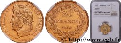 20 francs Louis-Philippe, Domard 1844 Paris F.527/31