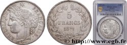 5 francs Cérès, sans légende 1871 Bordeaux F.332/8