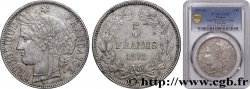 5 francs Cérès, sans légende 1871 Bordeaux F.332/8