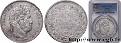 5 francs IIIe type Domard 1845 Lille F.325/9