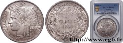 5 francs Cérès, IIe République 1850 Paris F.327/4