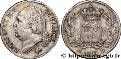 2 francs Louis XVIII 1824 Rouen F.257/52