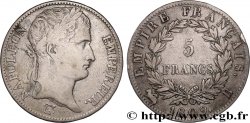 5 francs Napoléon Empereur, Empire français 1809 Rouen F.307/2