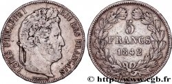 5 francs IIe type Domard 1842 Rouen F.324/96