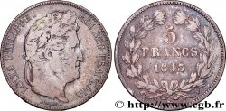 5 francs IIe type Domard 1843 Lille F.324/104