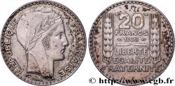 20 francs Turin, rameaux courts 1933  F.400/4