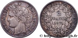 2 francs Cérès, avec légende 1871 Paris F.265/4