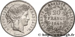 Concours de 20 francs, essai de Marrel 1848 Paris VG.3030 var