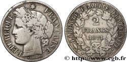 2 francs Cérès, avec légende 1871 Paris F.265/3