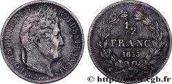 1/2 franc Louis-Philippe 1835 Paris F.182/54