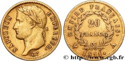 20 francs or Napoléon, tête laurée, Empire français 1811 Paris F.516/16