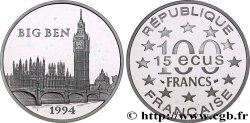 Belle Épreuve 15 écus / 100 francs - Big Ben (Londres) 1994 Paris F5.2007 1