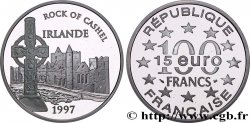 Belle Épreuve 15 euro / 100 francs - Le Rocher de Cashel (Irlande) 1997 Paris F.2027 1