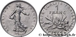 1 franc Semeuse, nickel 1962 Paris F.226/7