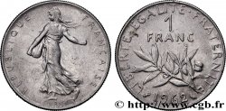 1 franc Semeuse, nickel 1962 Paris F.226/7