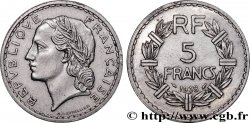 5 francs Lavrillier, nickel 1938  F.336/7