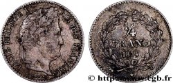 1/4 franc Louis-Philippe 1834 Rouen F.166/38 fSS 