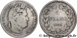 1 franc Louis-Philippe, couronne de chêne 1833 Limoges F.210/19 F 