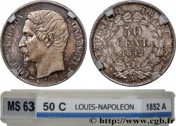 50 centimes Louis-Napoléon 1852 Paris F.185/1