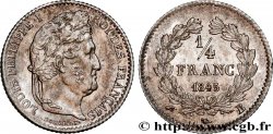 1/4 franc Louis-Philippe 1845 Rouen F.166/103