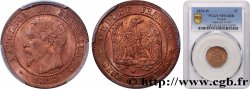 Deux centimes Napoléon III, tête nue 1854 Lille F.107/18