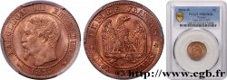 Deux centimes Napoléon III, tête nue 1854 Lille F.107/18