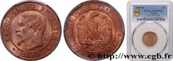 Deux centimes Napoléon III, tête nue 1854 Lille F.107/18