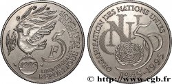 5 francs Cinquantenaire de l’ONU 1995 Pessac F.345/1