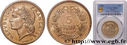 5 francs Lavrillier, bronze-aluminium 1946  F.337/7