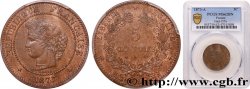 5 centimes Cérès 1873 Paris F.118/7