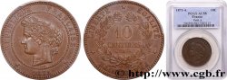 10 centimes Cérès 1871 Paris F.135/6