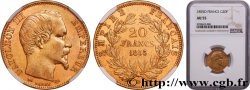 20 francs or Napoléon III, tête nue 1855 Lyon F.531/7