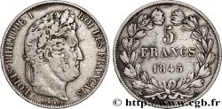 5 francs IIIe type Domard 1845 Paris F.325/6