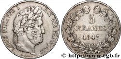 5 francs IIIe type Domard 1847 Paris F.325/14