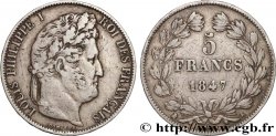 5 francs IIIe type Domard 1847 Bordeaux F.325/16