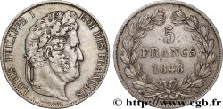 5 francs IIIe type Domard 1848 Paris F.325/17