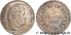 5 francs IIe type Domard 1834 Paris F.324/29
