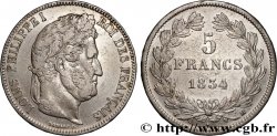 5 francs IIe type Domard 1834 Toulouse F.324/37