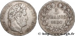 5 francs IIe type Domard 1834 Lille F.324/41