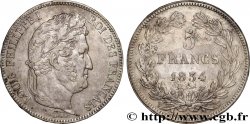 5 francs IIe type Domard 1834 Lille F.324/41