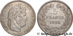 5 francs IIe type Domard 1835 Rouen F.324/43