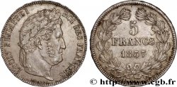 5 francs IIe type Domard 1837 Rouen F.324/62