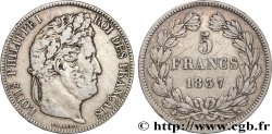 5 francs IIe type Domard 1837 Bordeaux F.324/65