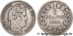 5 francs IIe type Domard 1837 Bordeaux F.324/65