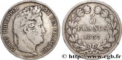 5 francs IIe type Domard 1837 Marseille F.324/66