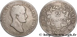 2 francs Bonaparte Premier Consul 1804 Paris F.250/1