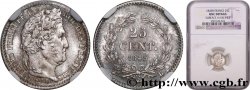 25 centimes Louis-Philippe 1845 Rouen F.167/1