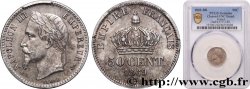 50 centimes Napoléon III, tête laurée 1869 Strasbourg F.188/23