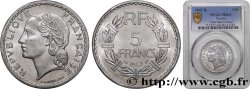 5 francs Lavrillier, aluminium 1947 Beaumont-Le-Roger F.339/12