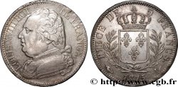 5 francs Louis XVIII, buste habillé 1815 Limoges F.308/20